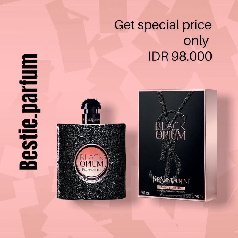 PARFUM YSL OPIUM BLACK 100ML