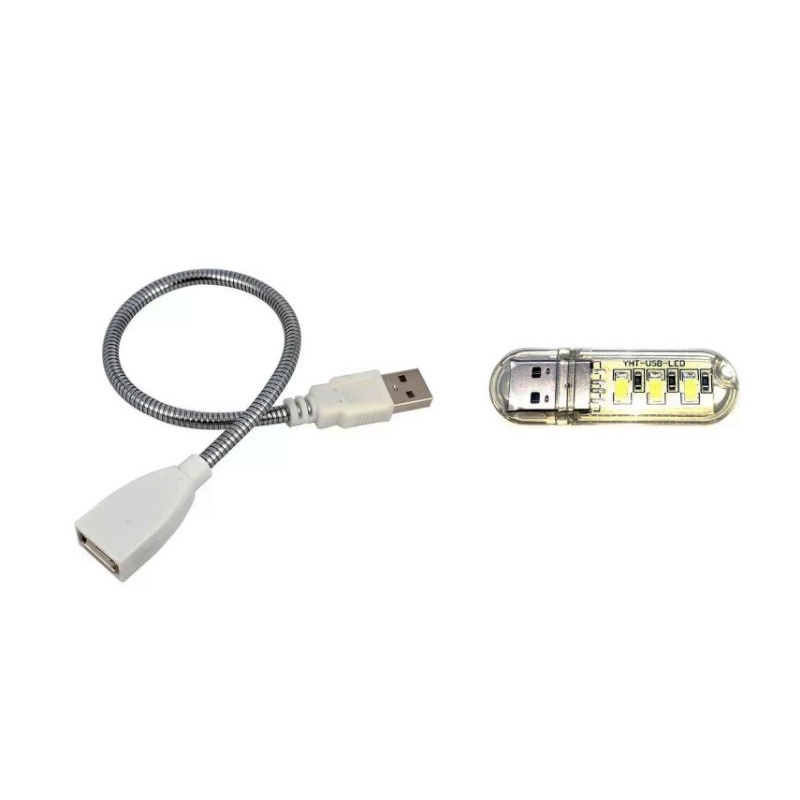 Kabel flexible usb + led usb 3 mata led