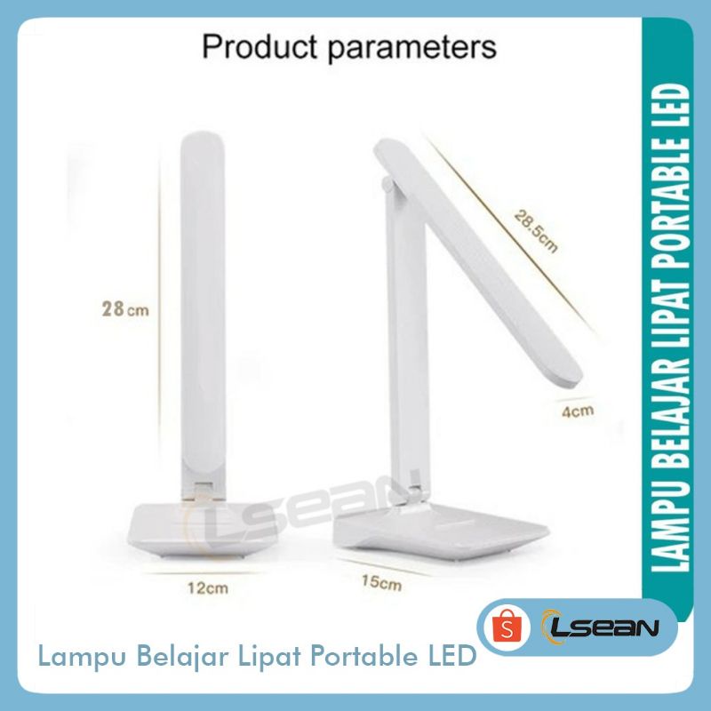 Lampu Belajar lipat |DeskripsiLampu Belajar 3 Warna