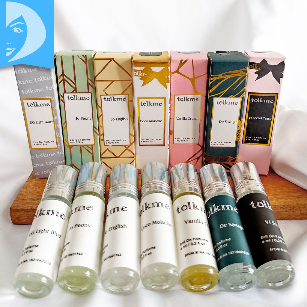 Parfum Talkme Original / Talk me Inspired Perfume Tahan Lama BPOM / Farfum Talk me