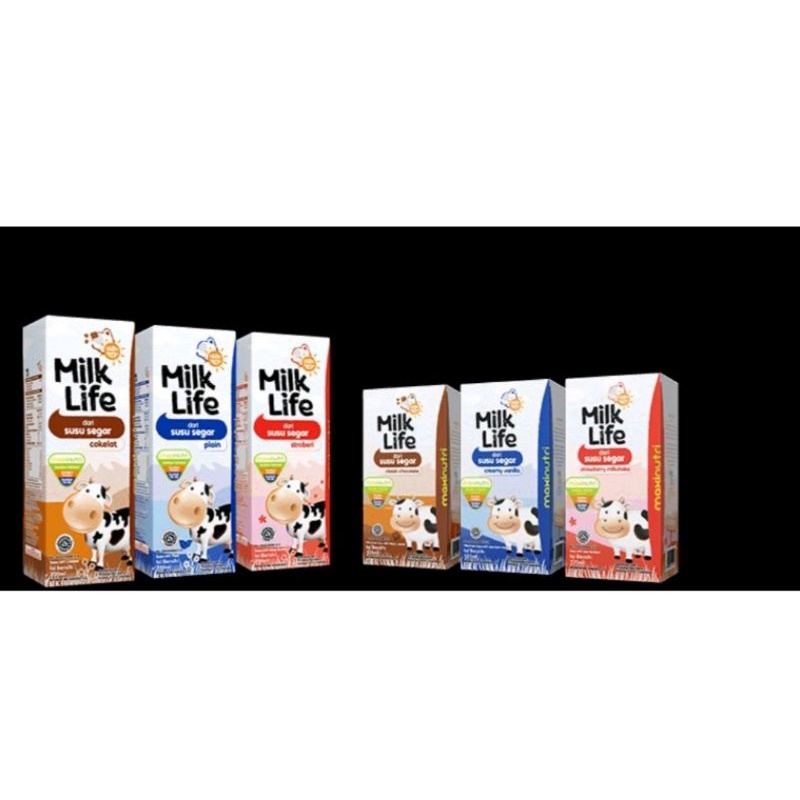 Susu Uht Milk Life 125ml per pcs