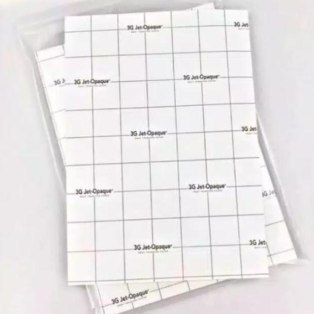 

Transfer Paper 3G Opaque Dark A4 (USA) / Kertas Transfer Paper / 3G limspoly48 Juara