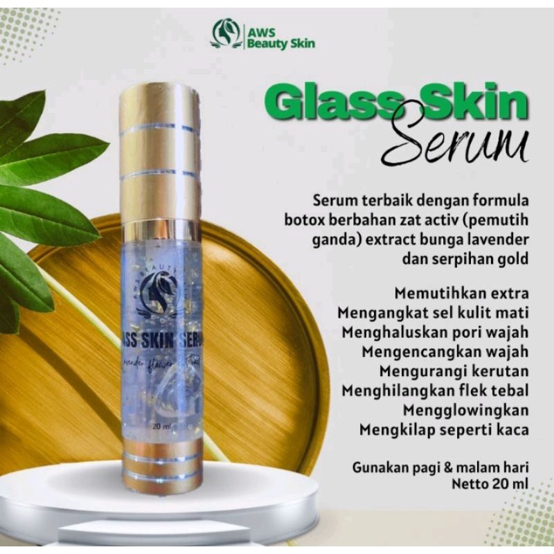 GLASS SKIN SERUM AWS BEAUTY SKIN