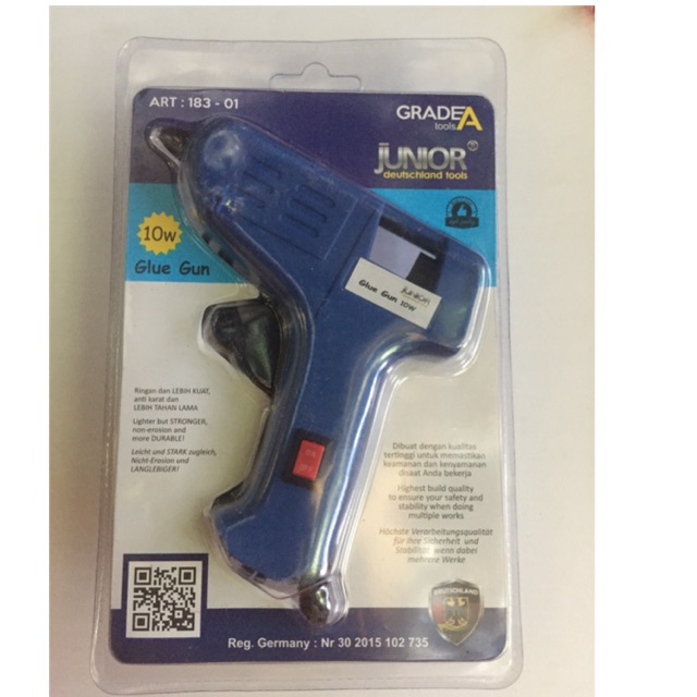 Glue Gun Alat Lem Tembak 10 watt ON OFF Glue Gun Lem Bakar On Off Junior