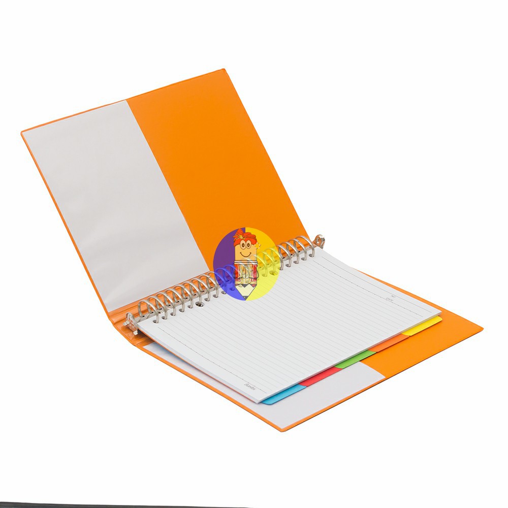 

Bantex Multiring Binder 20 Ring 25mm A5 Mango #1324 64