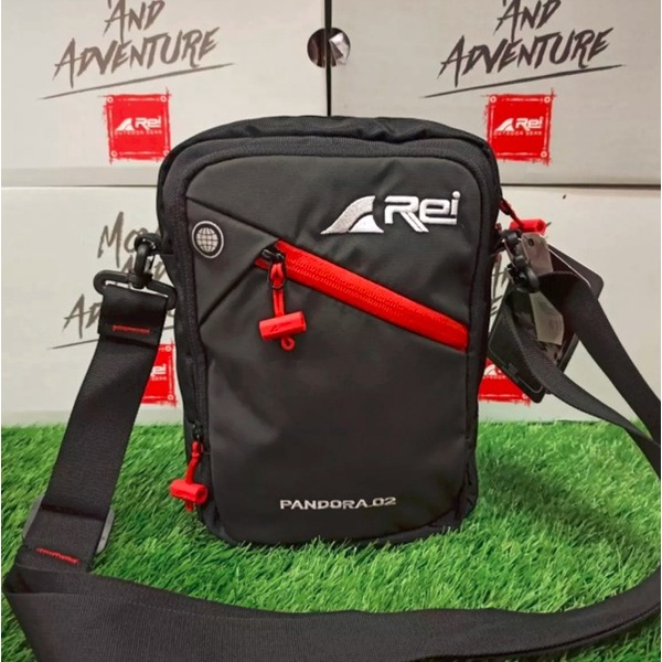 BISA COD) TAS REI SLEMPANG PANDORA 02+RC LIST ORANGE BERKUALITAS MURAH MERIAH BEST SELLER Tas selemp