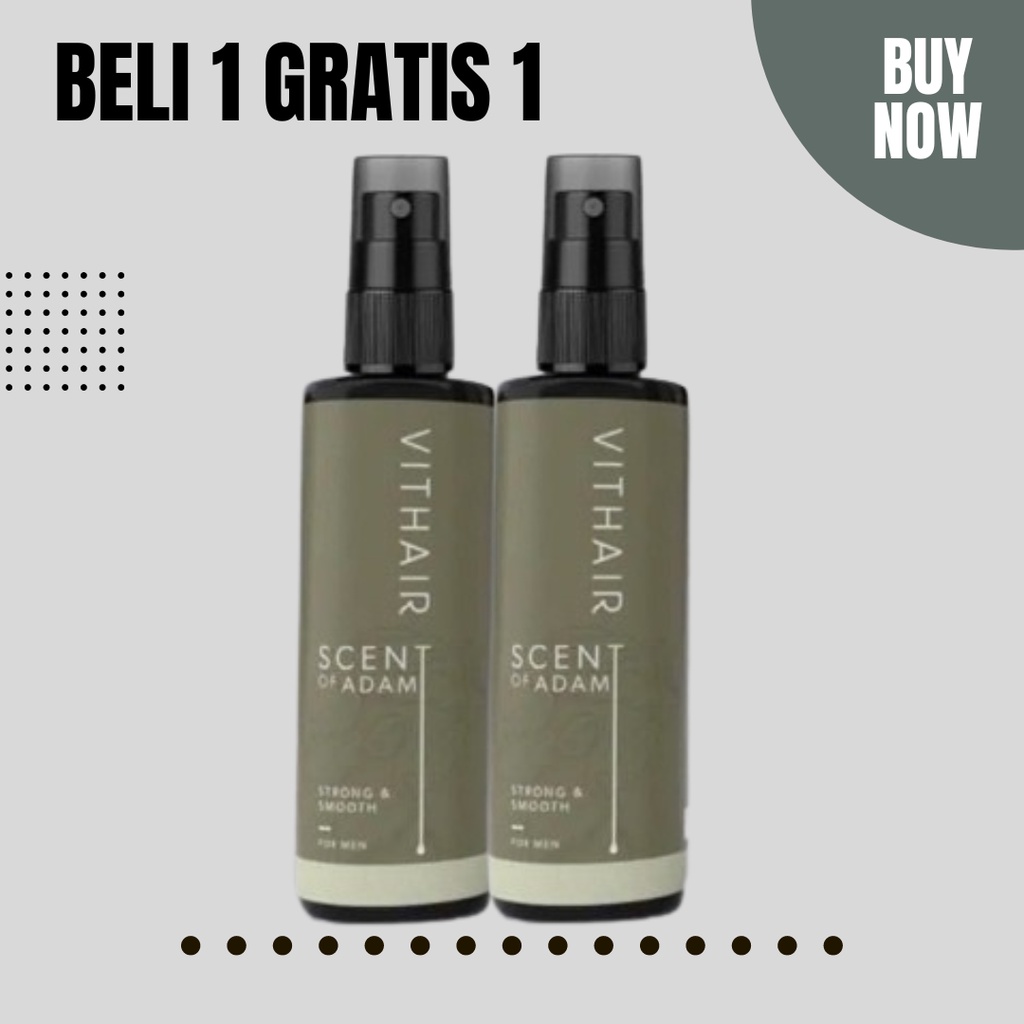 ( 𝟭𝟬𝟬% 𝐁𝐞𝐫𝐠𝐚𝐫𝐚𝐧𝐬𝐢 𝐎𝐫𝐢 ) VITHAIR Hairmist  Scent Of Aadam Membantu Memperbaiki Rambut Kering Dan Rusak Mendorong Pertumbuhan Rambut Vitamin Rambut Botak  Vitamin Rambut Kering Pewangi Rambut