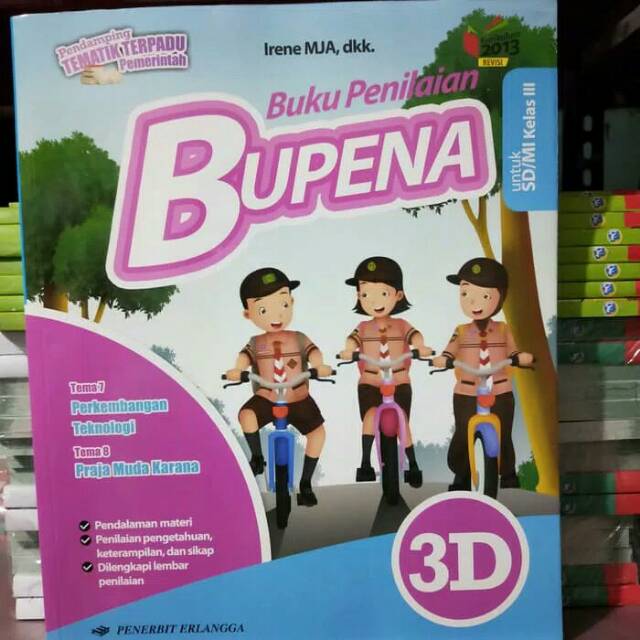 Bupena 3d Kelas 3 Sd Tema 7 8 Edisi Revisi Erlangga Shopee Indonesia