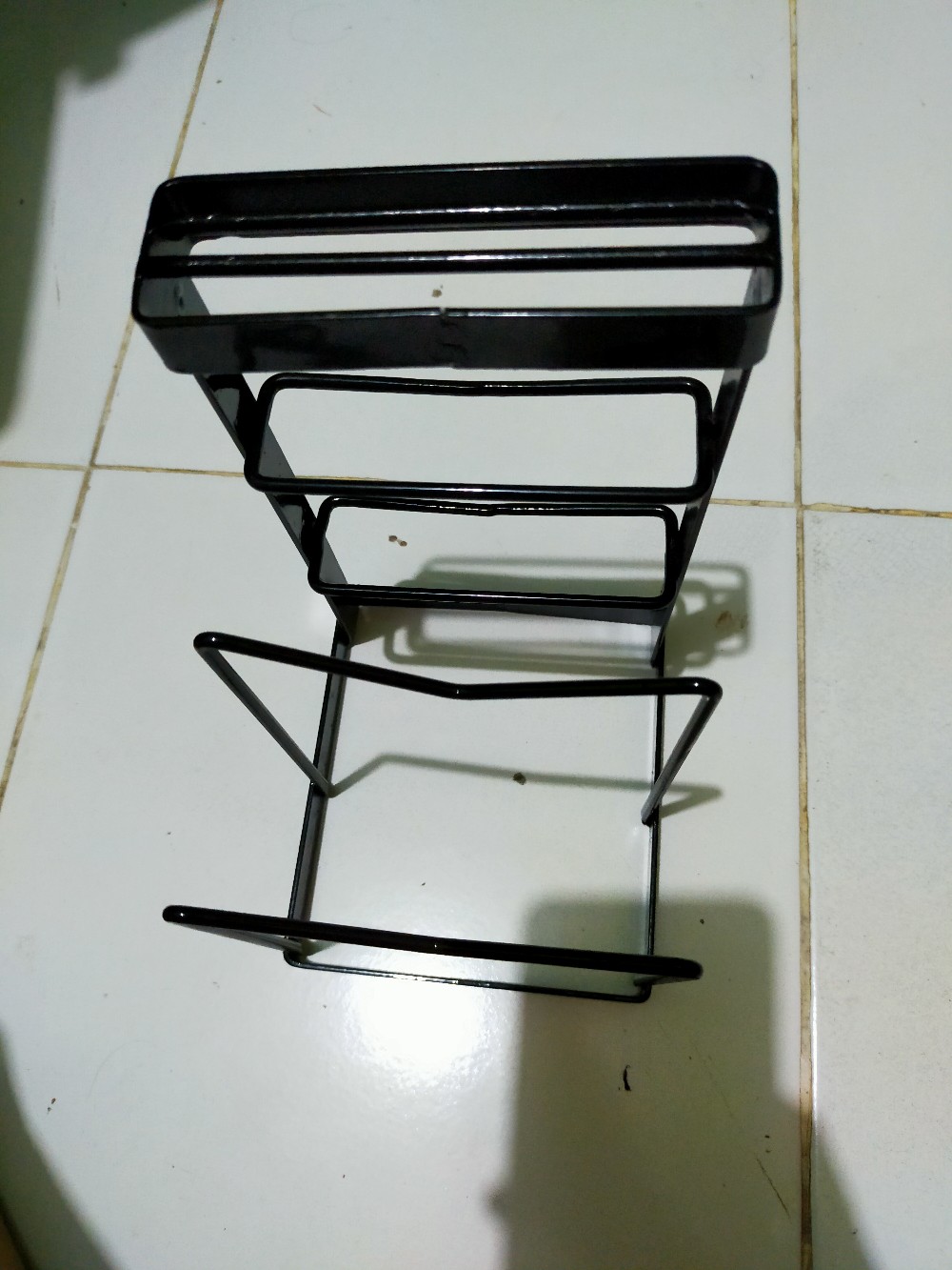 Guninco Rak Peralatan Dapur Rak Piring Pisau Rak Serbaguna Tempat Tutup Panci Holder Rak Serbaguna