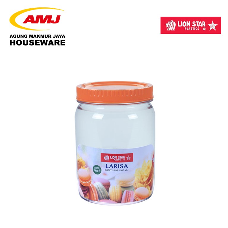 TOPLES LARISA CANDY POT 1500 ML LION STAR