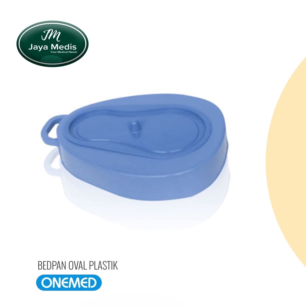 Bedpan Oval Plastik - Pispot BAB - Onemed