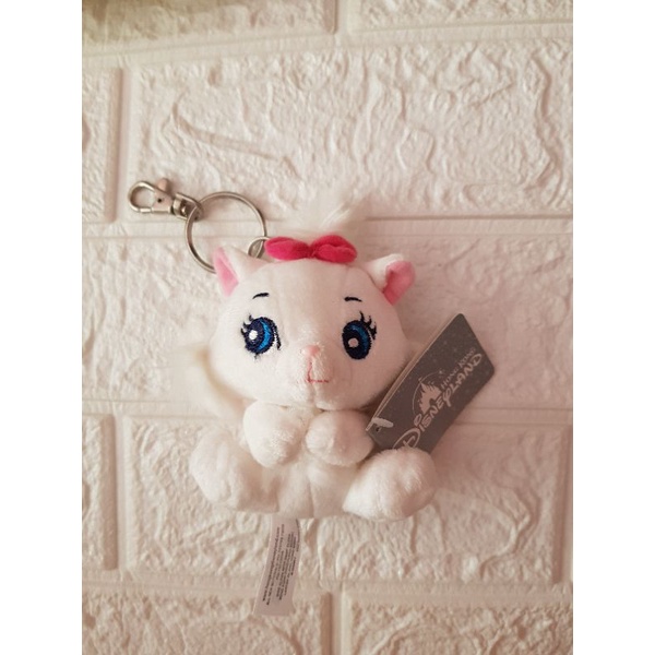 Gantungan Kunci Boneka Marie Cat original Hongkong Disneyland