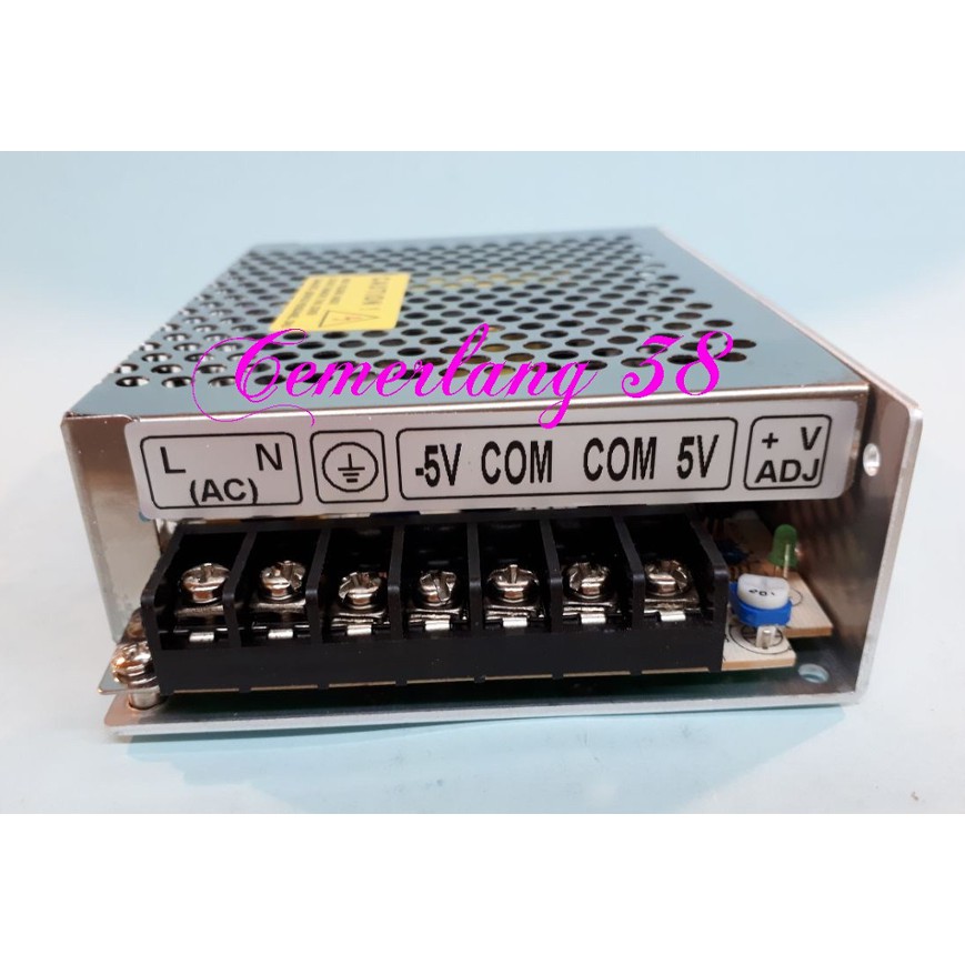 PD D50C Double / Dual Output Switching Power Supply +5V 3A -5V 3A