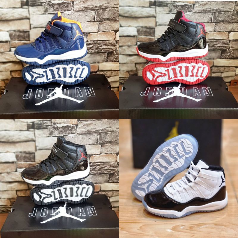 SEPATU JORDAN 11 / SEPATU JORDAN ANAK / SEPATU SNEAKERS ANAK / SEPATU ANAK