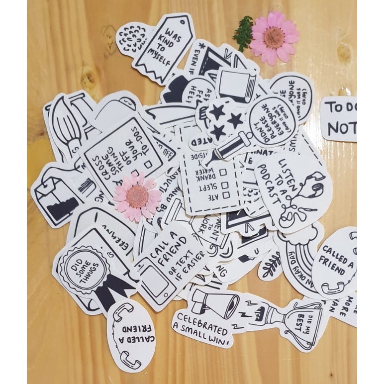 Journaling Deco - Notes To Self Sticker (1set)