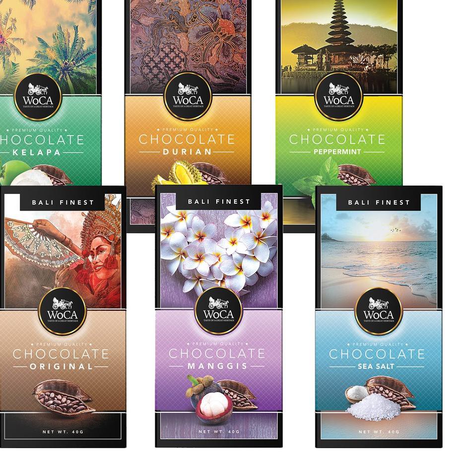 

(HARGA TERJANGKAU) >!!> 346STA WoCA Cokelat Kelapa Premium Chocolate Bar 40 gram
