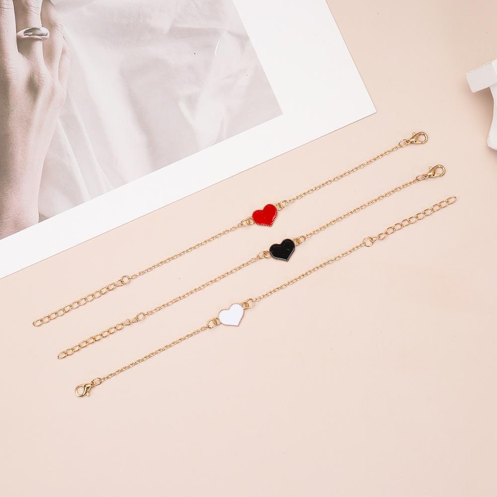 Lily Hati Gelang Wanita Kesederhanaan Tangan Rantai Liontin Fashion Perhiasan Cuff Bangles