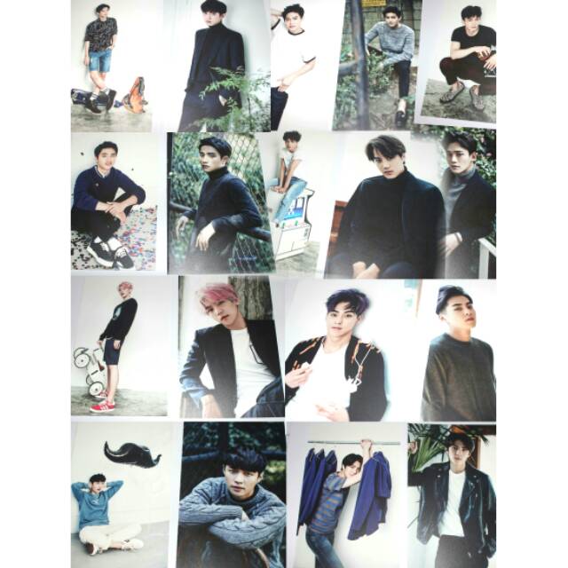 Exo season's greetings 2016 postcard