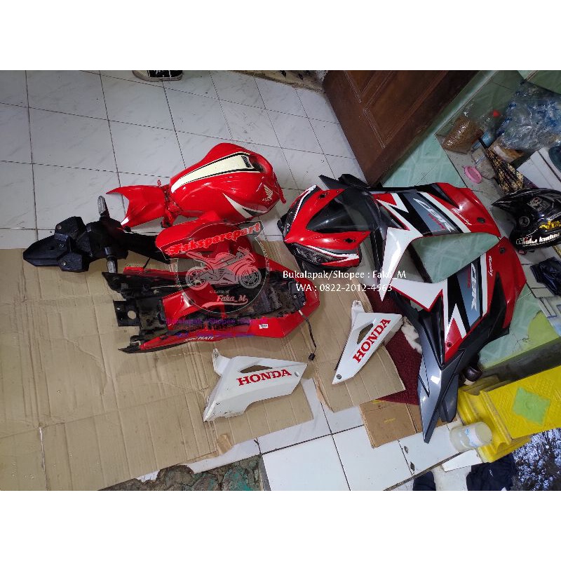 Cover Body Bodi Fullset Fulset Full Set New CBR 150 R 150R CBR150 NCBR CBR150R Facelift LED Baru Ter