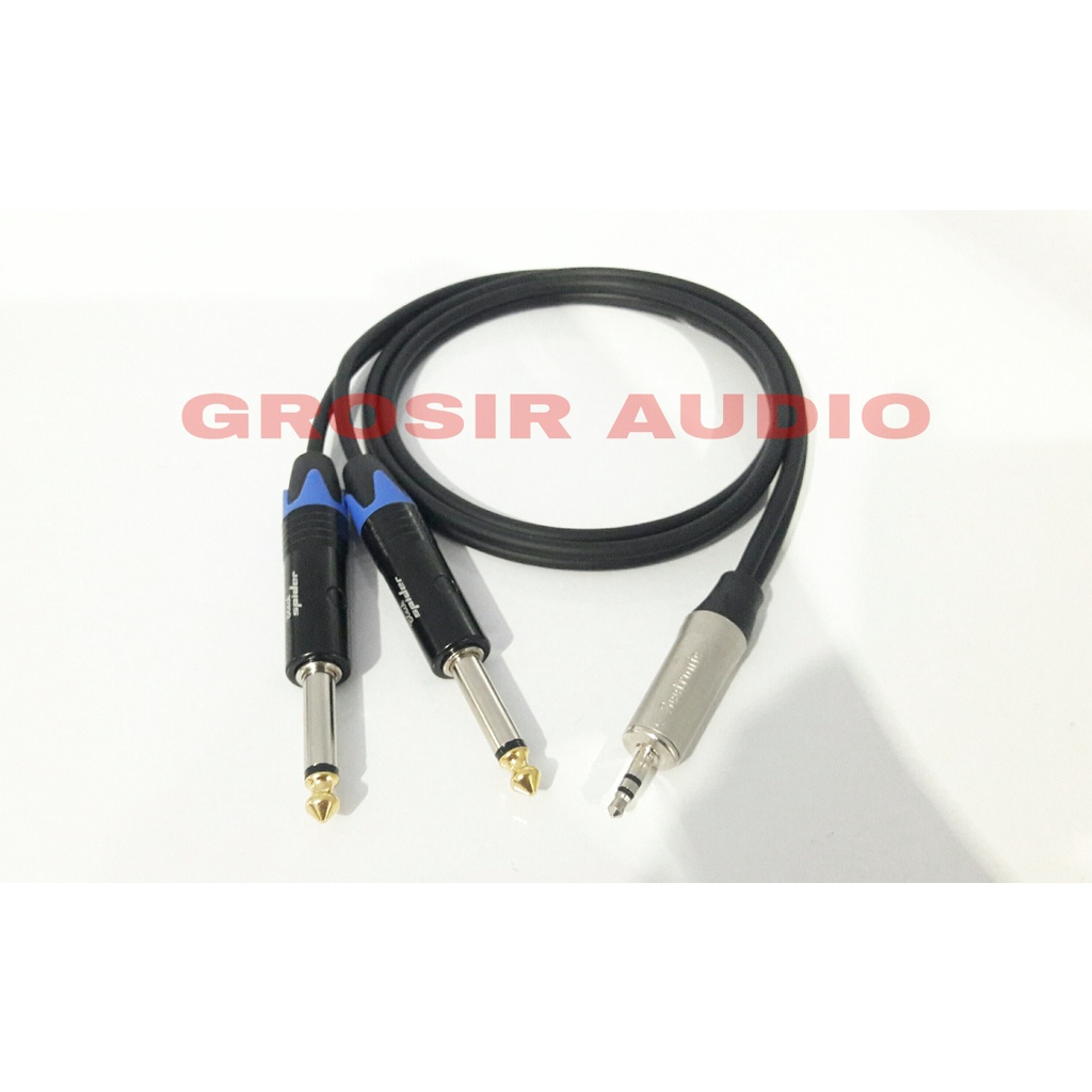 KABEL 2 AKAY MONO TOA KE JACK 3.5 MINI