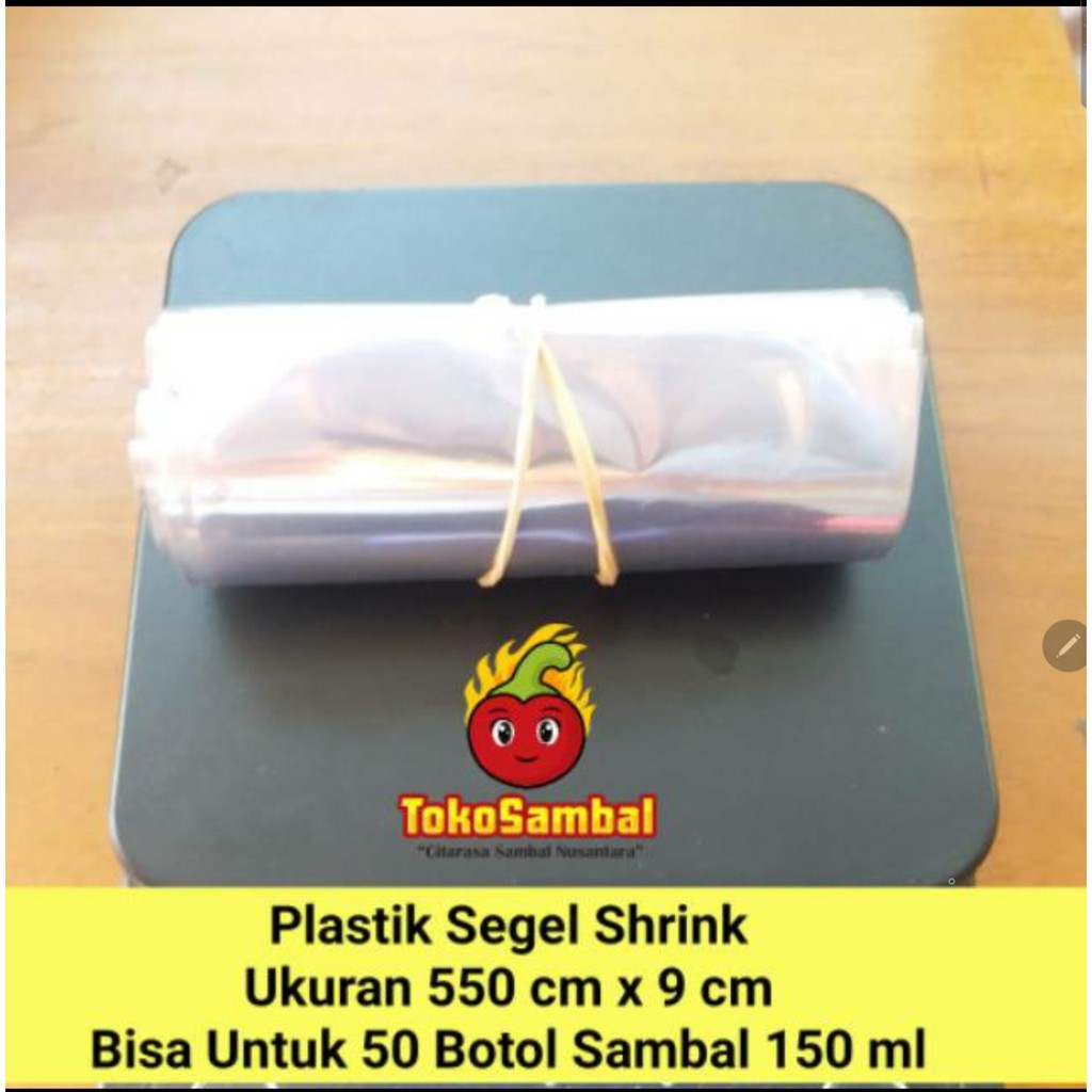 Plastik Shrink Segel Botol Sambal
