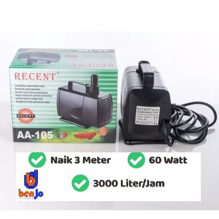 Pompa Celup RECENT AA 105 AA105 60 Watt