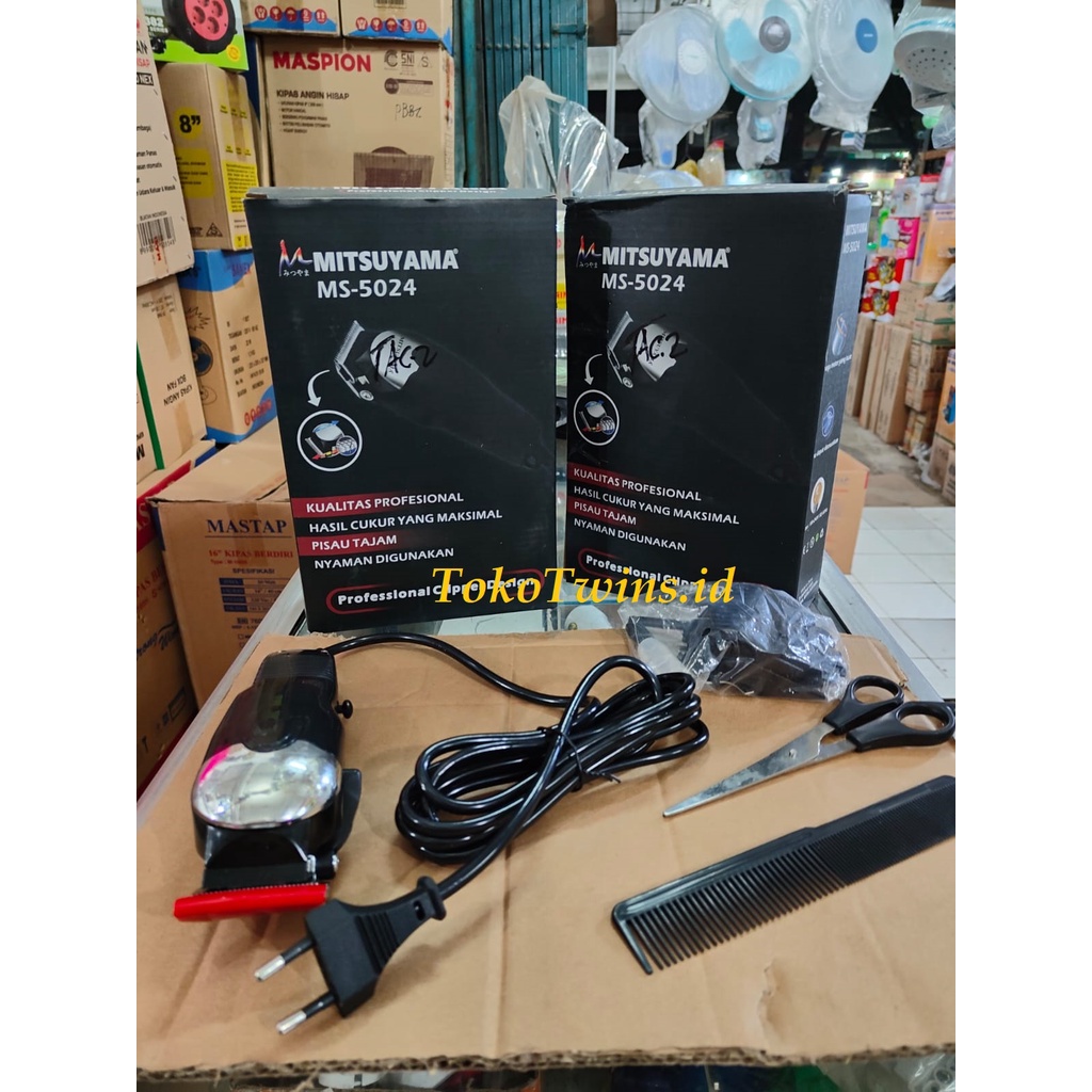 Alat Cukur Rambut Clipper MS-5024 MITSUYAMA