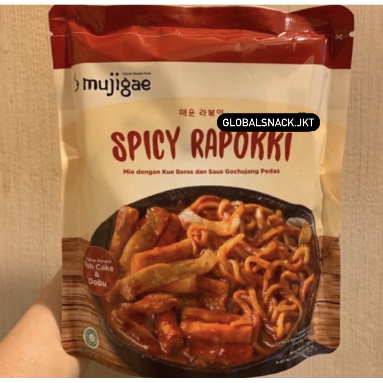 

Mujigae Spicy Rapokki (Ramen Topokki) 350 gr