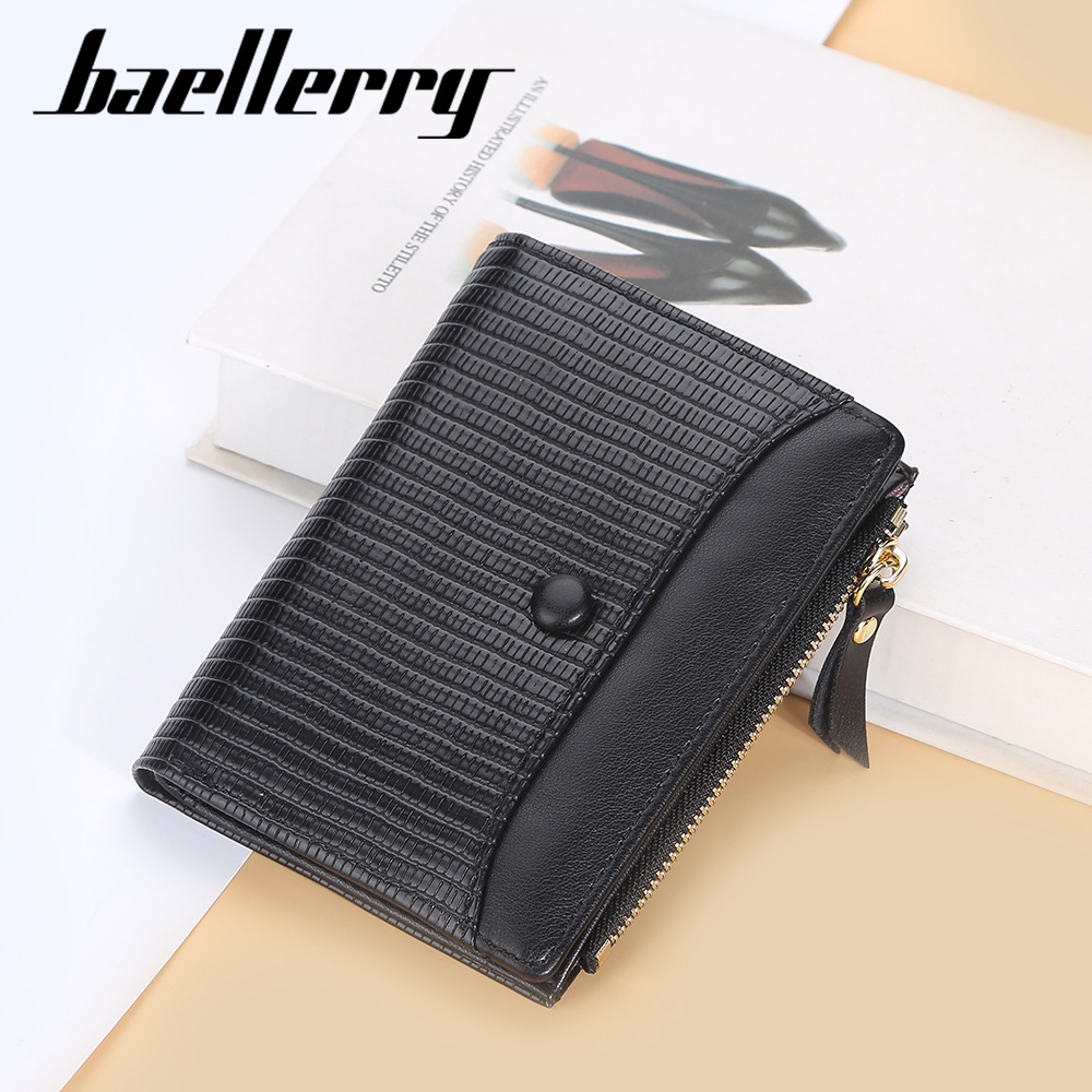 BAELLERRY N2370 Dompet Wanita Kecil Bahan Kulit PU Leather Premium WATCHKITE WKOS