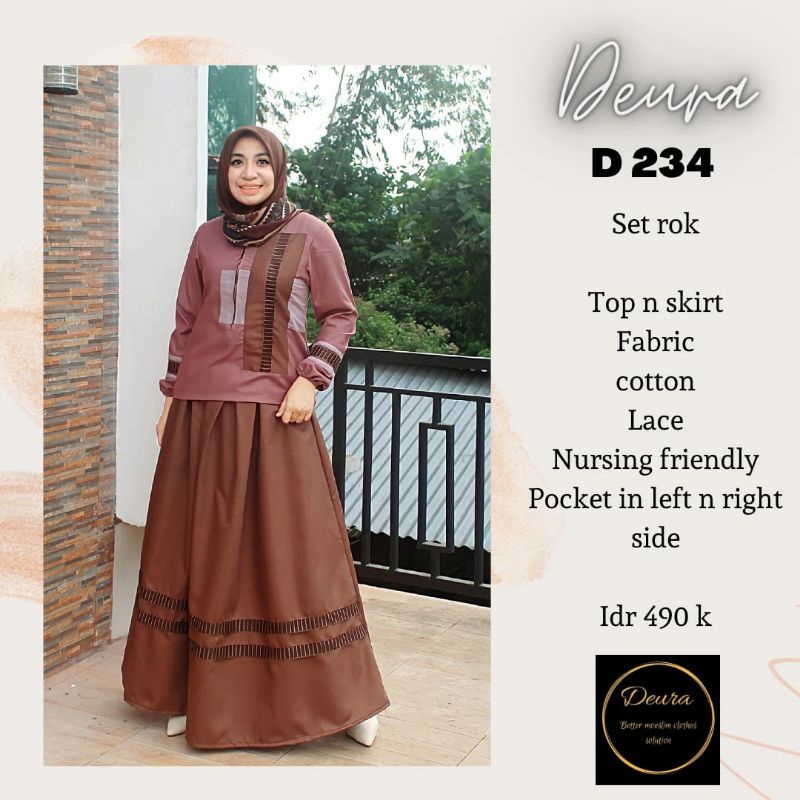 Rahma. Setelan Deura D234