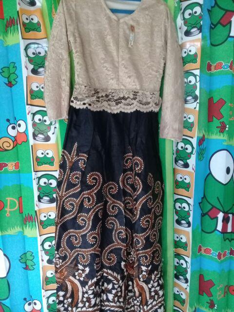 6 Warna Syahrini Barack Couple Kebaya Batik Pesta Nikahan Kondangan Brocade Brokat Brukat Bruklat