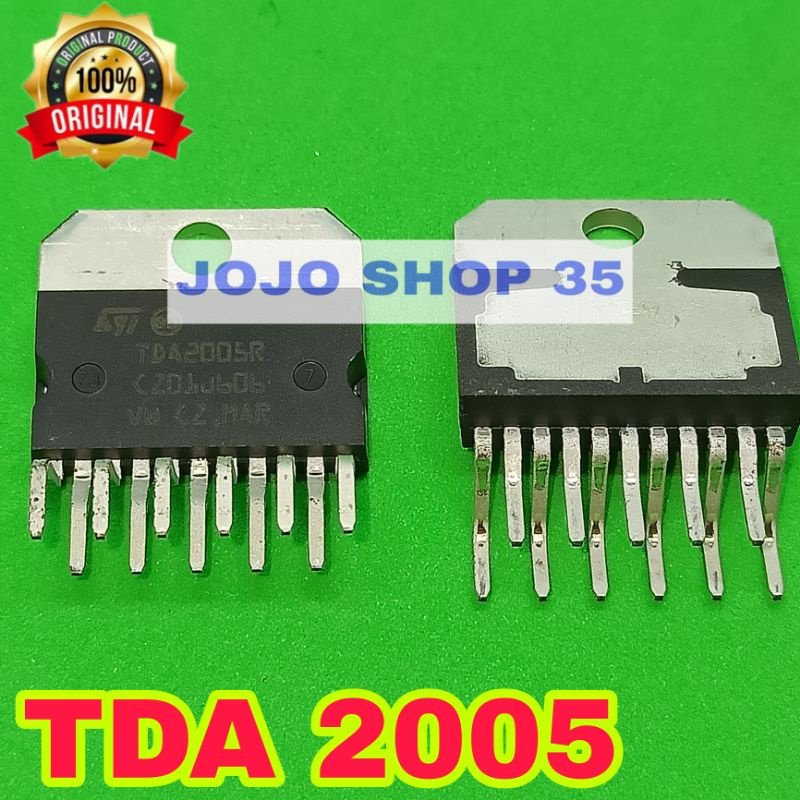 1pc IC TDA2005 original TDA2005R ic AUDIO POWER AMPLIFIER ASLI ORIGINAL tda2005 Tda2005 tda 2005 tda