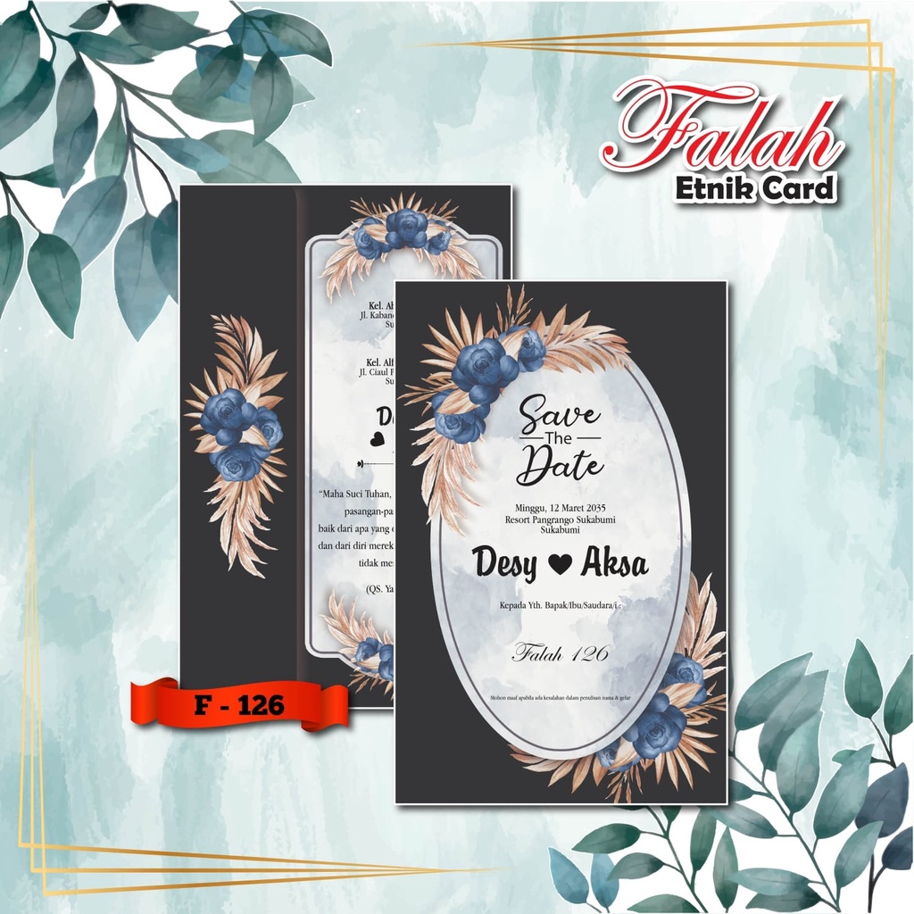 Jual Blanko Undangan Falah 126 | Shopee Indonesia