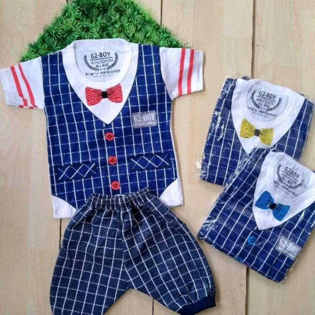 Stelan kaos anak celana denim