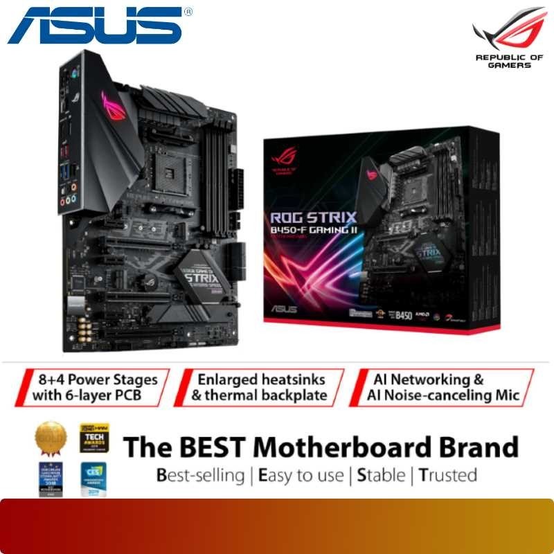 ASUS ROG STRIX B450-F GAMING II | Motherboard AMD B450 AM4