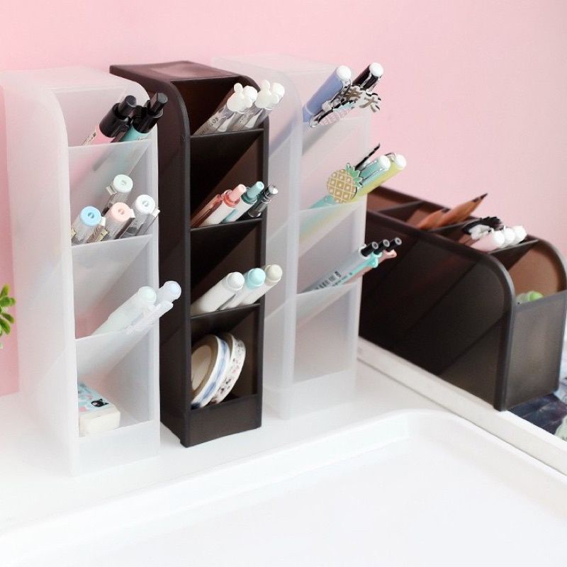 

Pen holder transparan / Pen Desk Organizer