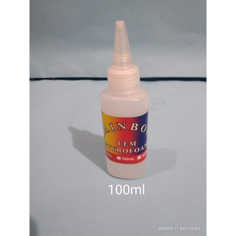 

Lem Styrofoam Lem Gabus Ukuran 100 Ml (Semua Kurir)