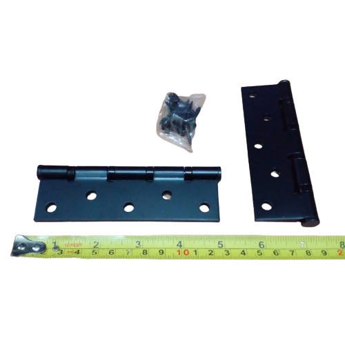 ENGSEL PINTU JENDELA TEBAL BLACK TERSEDIA BANYAK UKURAN/ENGSEL KUNCI PINTU/DOOR HINGES/Engsel Pintu Tebal Iron Hinge Black Engsel Jendela BERKUALITAS TERBAIK