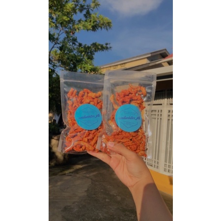 

keripik usus ayam pedas