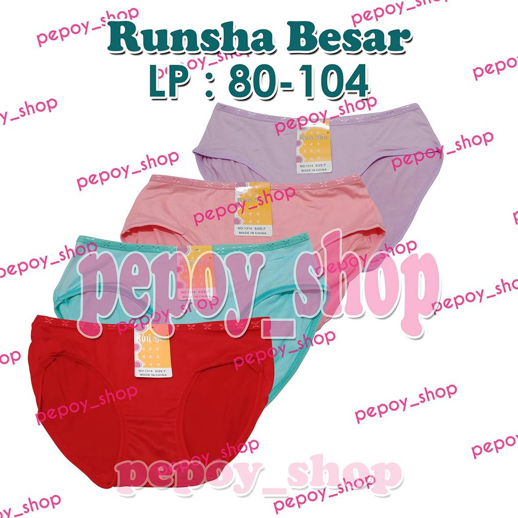 CD Wanita Celana Dalam Wanita IMPORT RS Run Sha Runsha Pepoy Grosir Baju Murah Wanita Tanah Abang