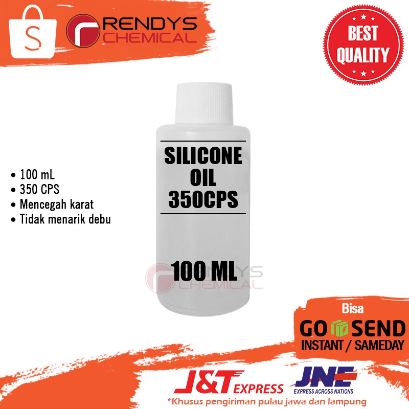 Silicone Oil 350CPS / Minyak Silikon / Minyak Pelumas - 100mL