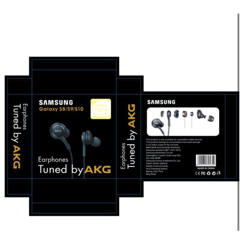 Hansfree Samsung Galaxy S8+ Headset Samsung S8 Stereo Earphone Samsung S8+