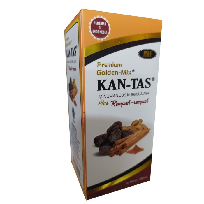 

Golden Mix KANTAS Jus Kurma Ajwa KAN-TAS Kanker Tuntas