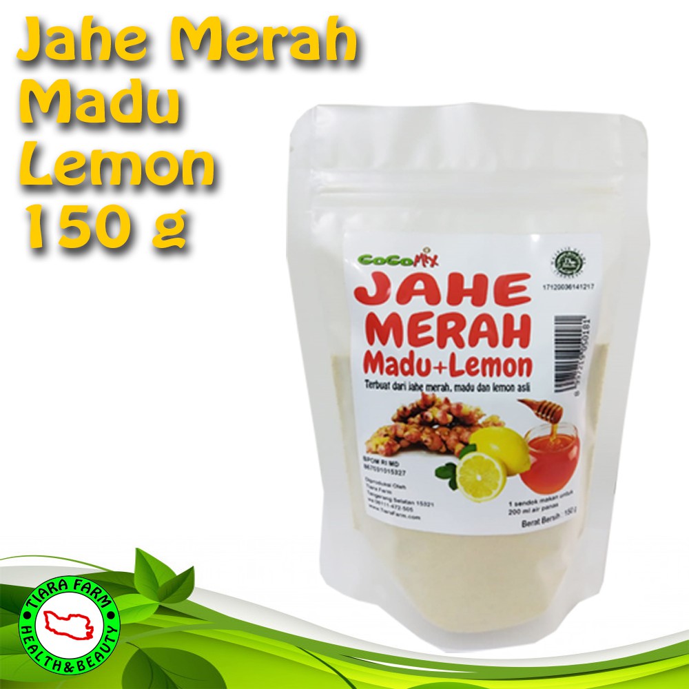 

Tiara Farm - Jahe Merah Madu Lemon 150 g