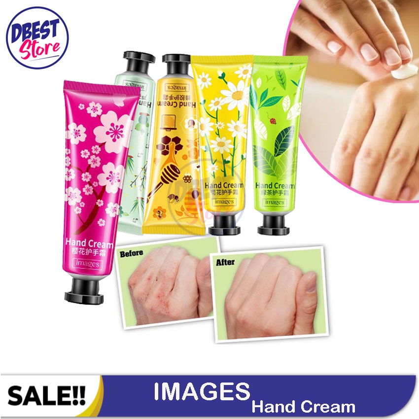 PROMO - 1PCS RANDOM - HAND CREAM IMAGES 30GR / LOTION KRIM TANGAN MENJADIKAN TANGAN HALUS DAN LEMBUT