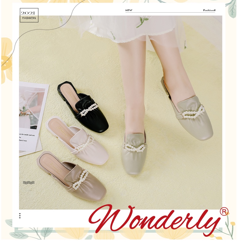 Sepatu Wanita Wedges Jelly Wonderly | Sepatu Sandal Wedges Wanita 1301