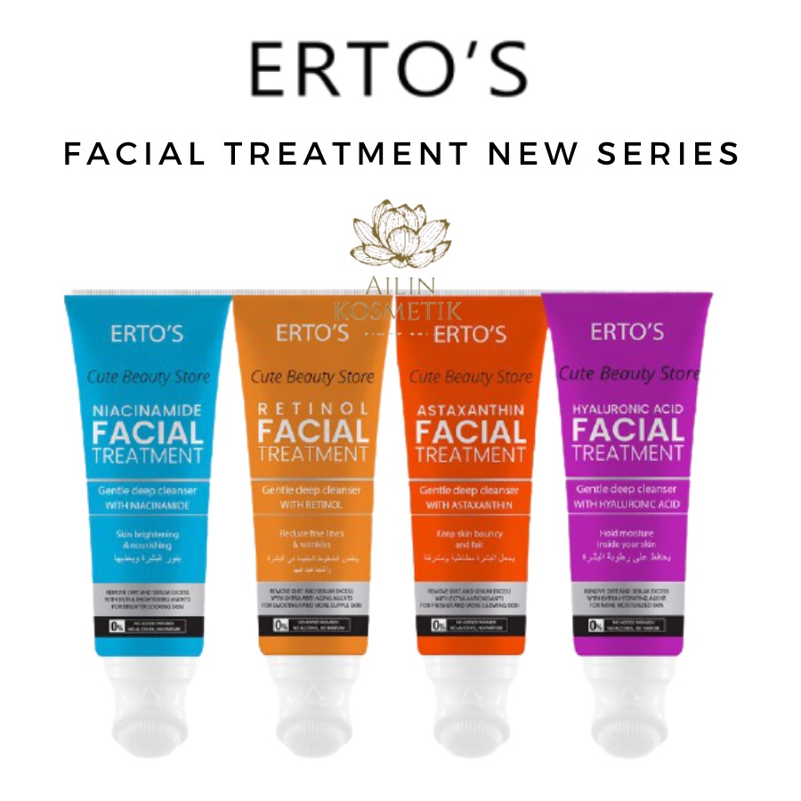 ERTOS Facial Treatment New Series | Pembersih Wajah by AILIN