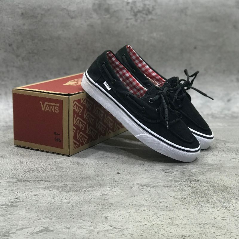 Vans Zapato Black white