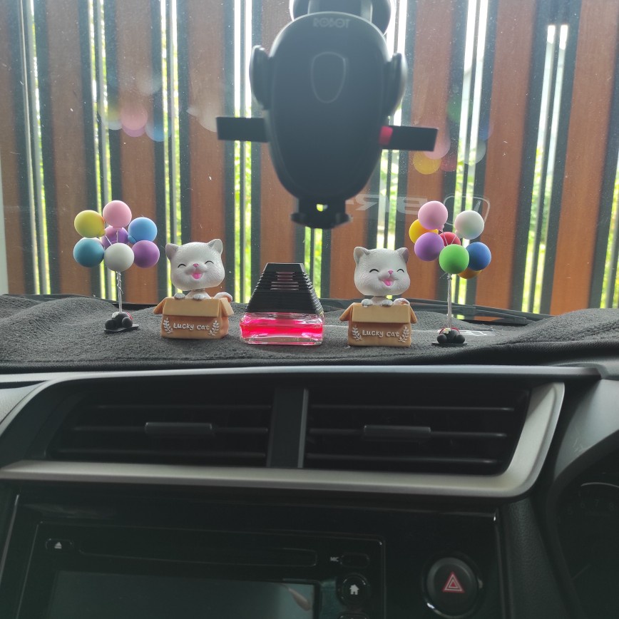 Pajangan Dashboard Mobil Mickey, Mini Mouse