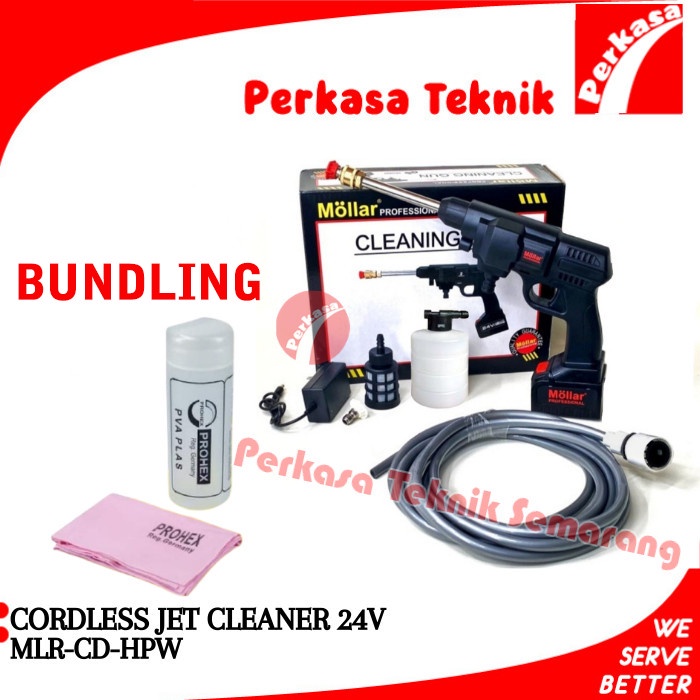{duniastore} Mollar Cordless jet cleaner 24volt -  LAP KANEBO Diskon